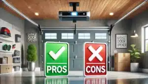 Garage Door opener pros and cons