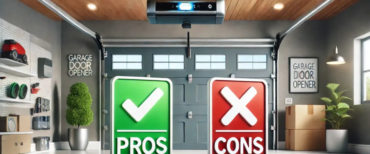 Garage Door opener pros and cons